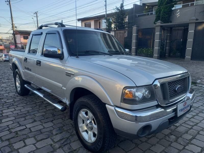 FORD - RANGER - 2007/2008 - Prata - Sob Consulta