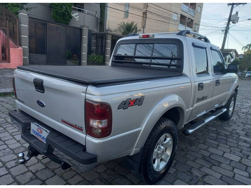 FORD - RANGER - 2007/2008 - Prata - Sob Consulta